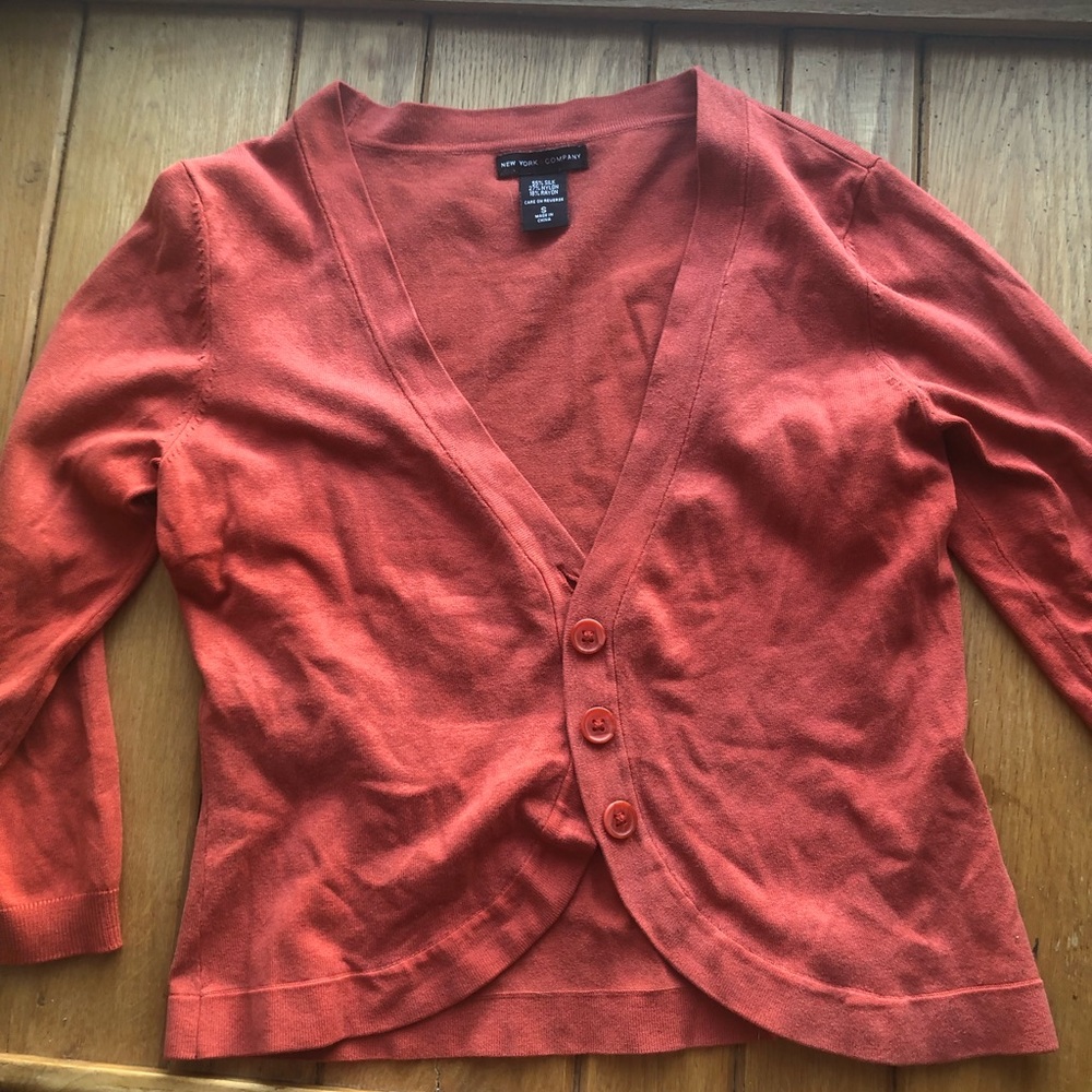New York & company Cropped Cardigan